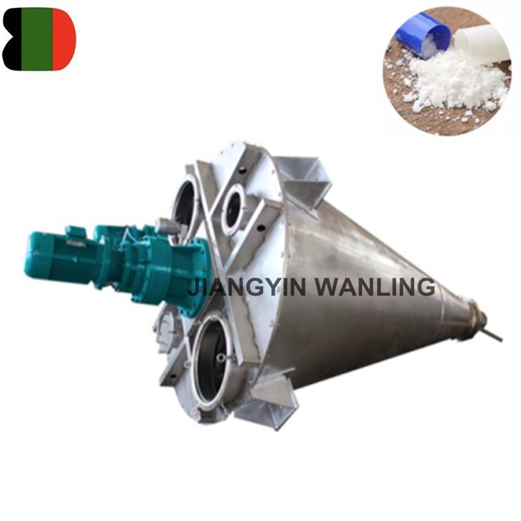 vertical double screw mixer